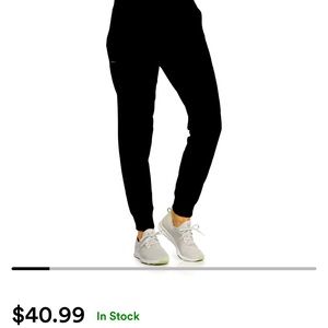 Three Planet Koi Black Scrub Bottoms